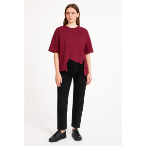 ΑΣΥΜΜΕΤΡΗ ΜΠΛΟΥΖΑ ΜΕ ΡΕΒΕΡ ΜΑΝΙΚΙΑ ΓΥΝΑΙΚΕΙΑ